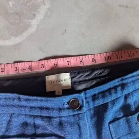 Sezane Dan Trousers | Indigo FR38 / US 6 - Picture 5 of 16